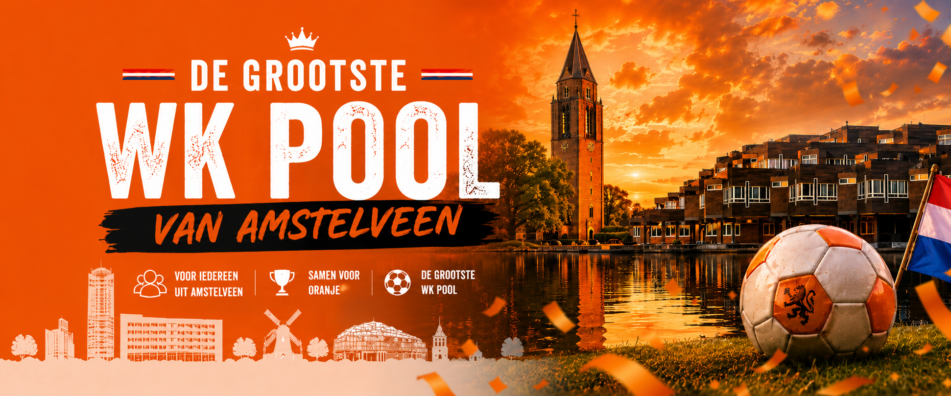 De grootste WK Pool van Amstelveen